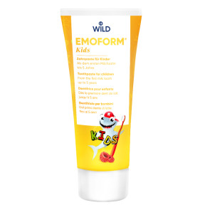 Зубная паста детская EMOFORM Dr. WILD, 75 мл